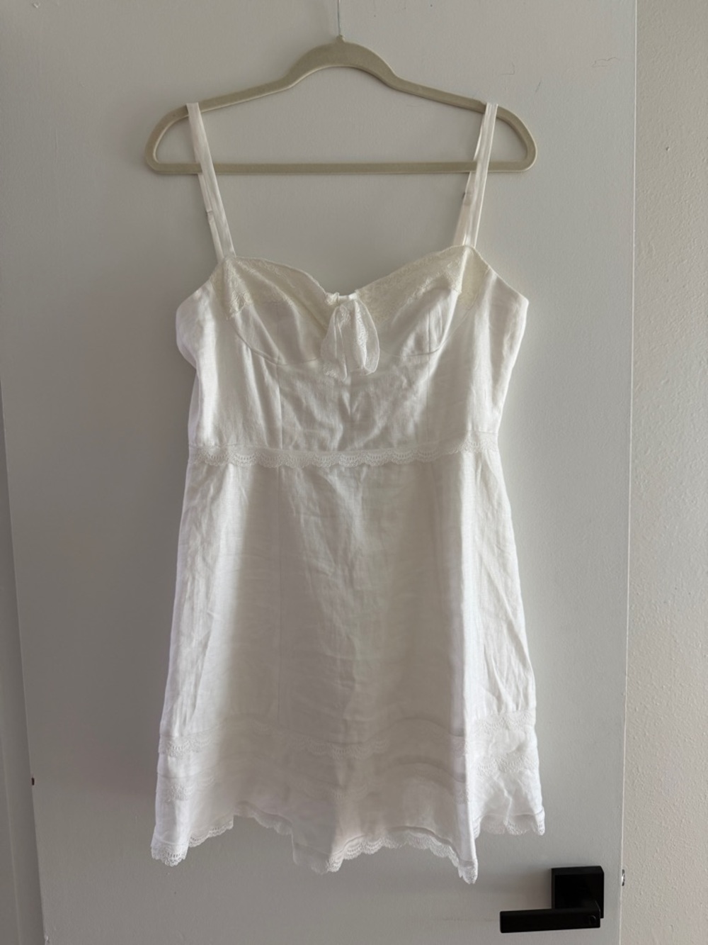 Reformation White Cherrie Dress - Picture 2 of 8
